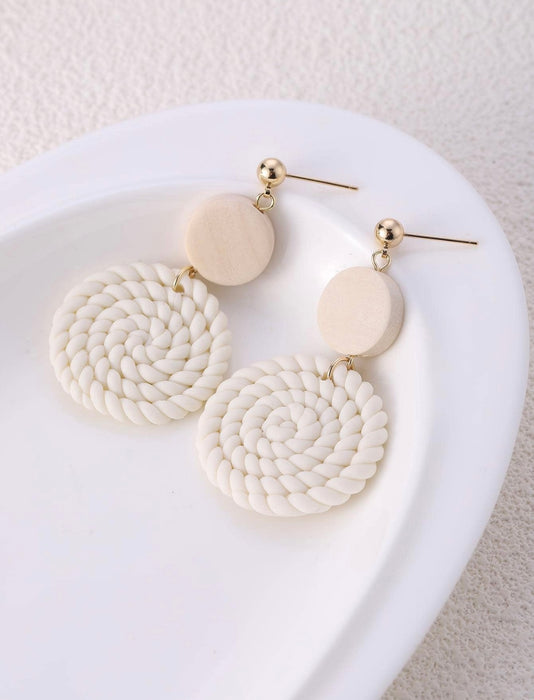 Ivory Knot Earrings