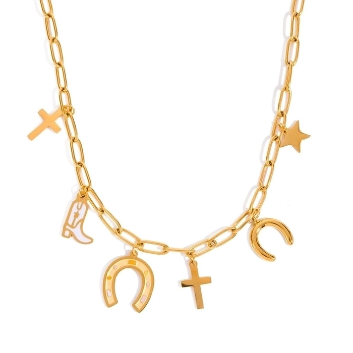 Western Charm Link Necklace