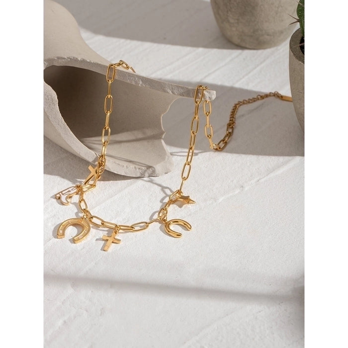 Western Charm Link Necklace