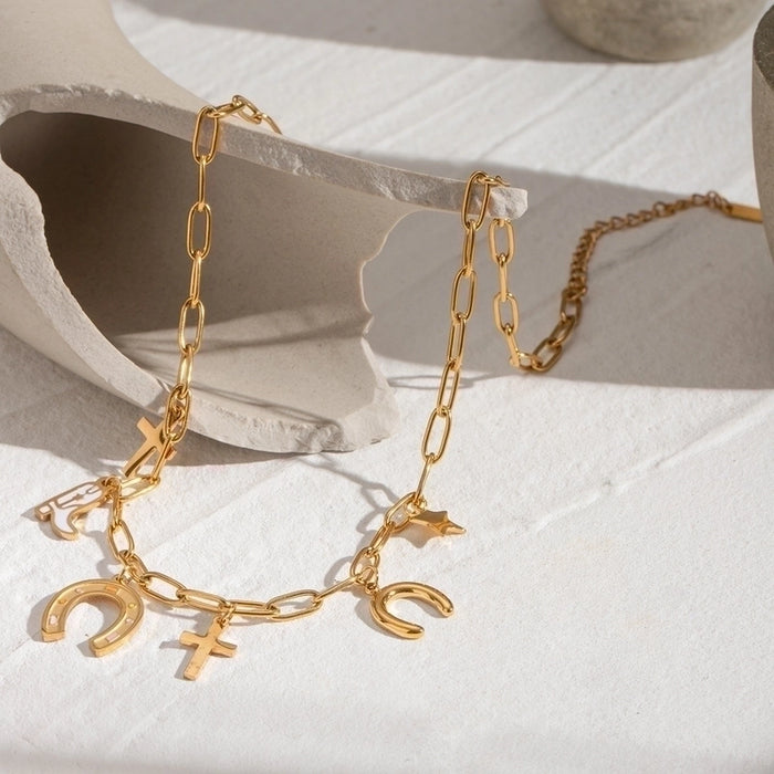 Western Charm Link Necklace