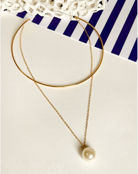 Celeste Pearl Necklace
