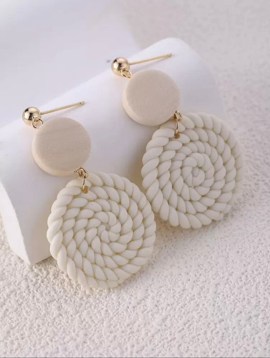 Ivory Knot Earrings