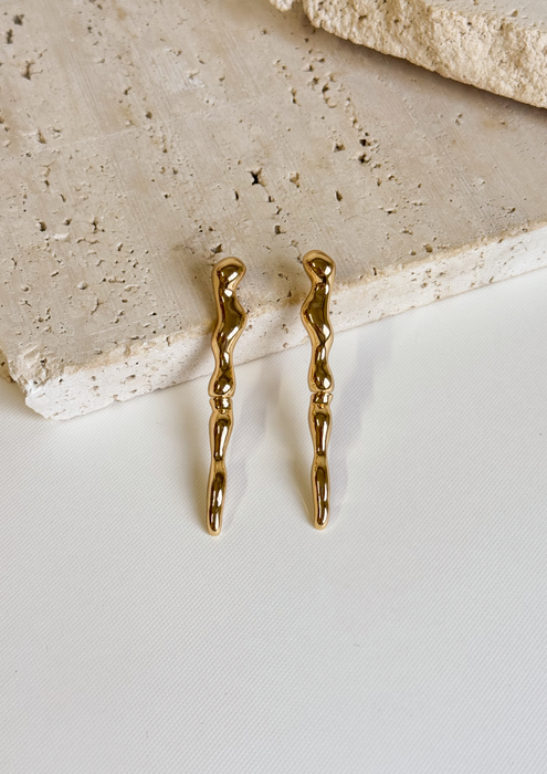 Golden Ripple Earrings (Coming Soon...)