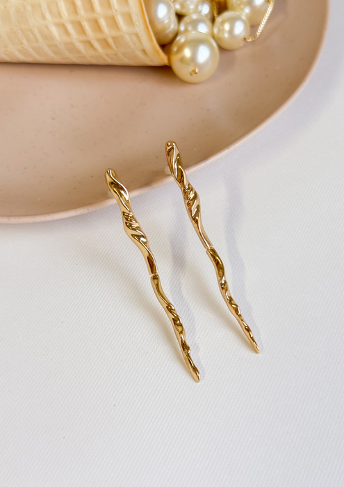 Golden Ripple Earrings (Coming Soon...)