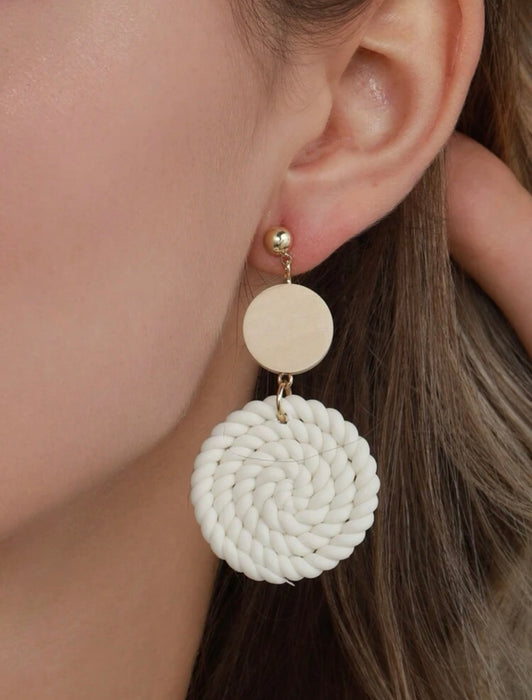 Ivory Knot Earrings