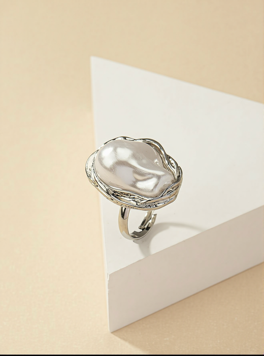 Moonstone Aura Ring