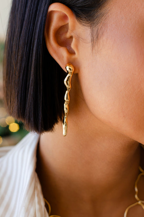 Golden Ripple Earrings (Coming Soon...)