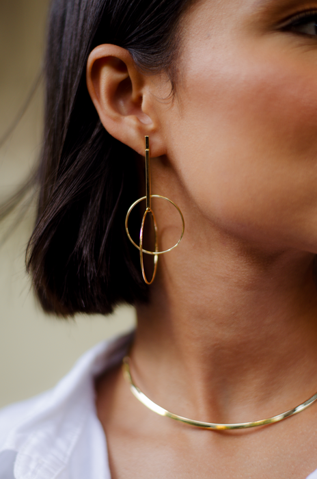 Orbit Line Earrings (Coming Soon..)