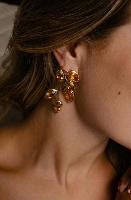 Aurora Leaves Earrings