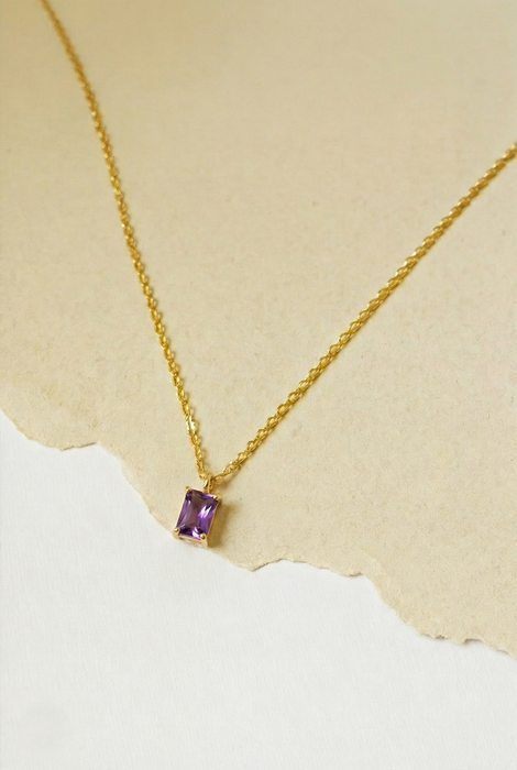 Amethyst Glow Necklace