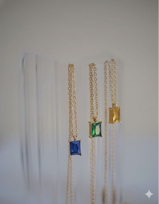 Midnight Sapphire Necklace