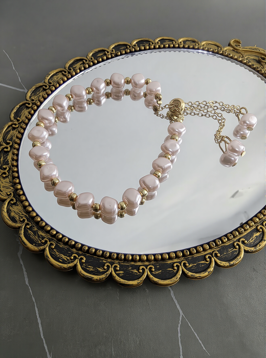 Blush Pearl Grace Bracelet