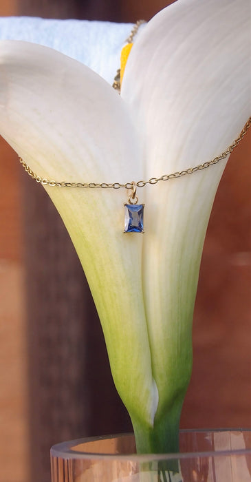 Midnight Sapphire Necklace