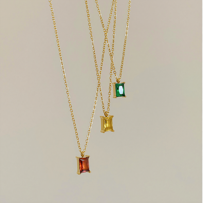 Emerald Aura Necklace