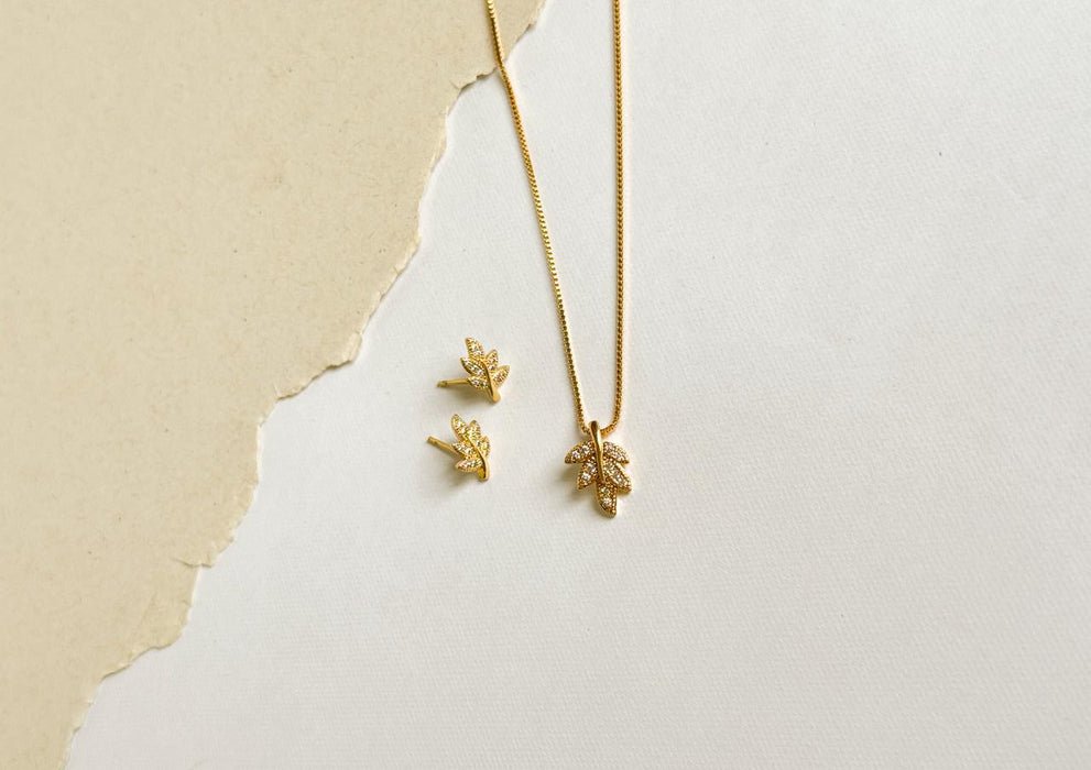Golden Leaf Set