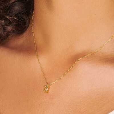 Golden Citrine Necklace